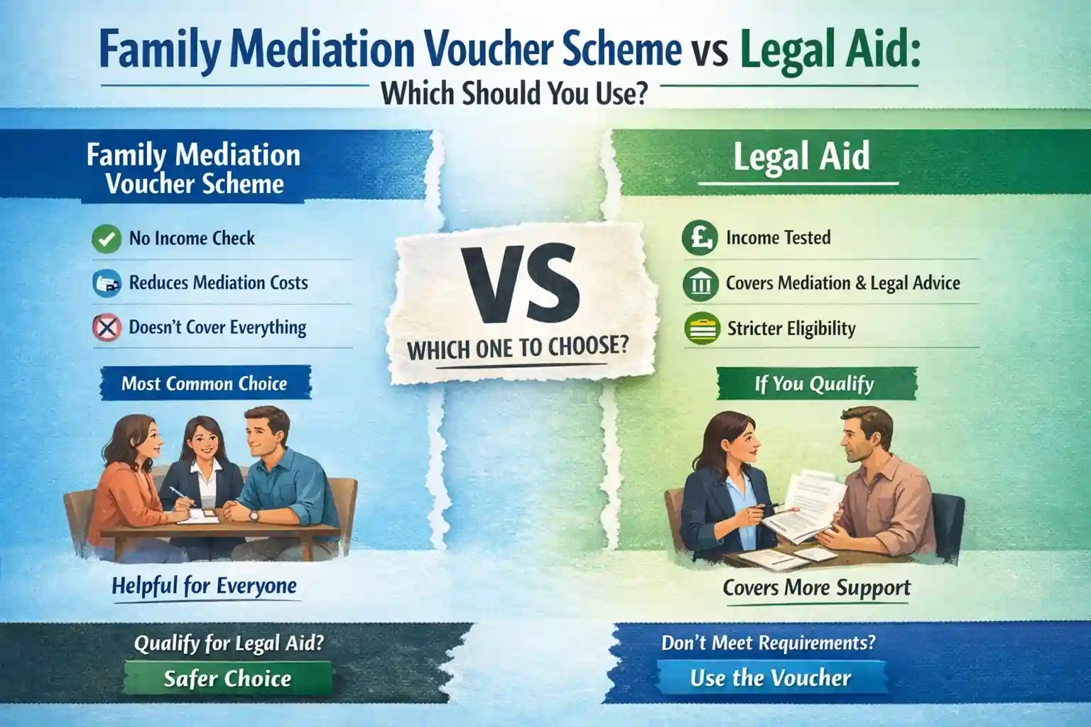Family Mediation Voucher Scheme vs Legal Aid: Which Should You Use Bedfordshire?