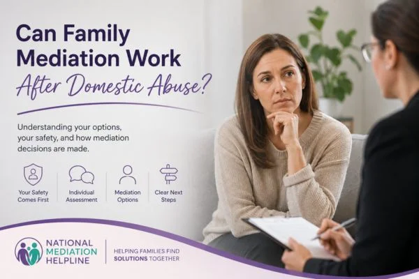 Can Family Mediation Bedfordshire Work After Domestic Abuse?